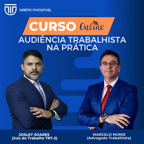 Curso Audiência Trabalhista na Prática Direito Favorável Hotmart