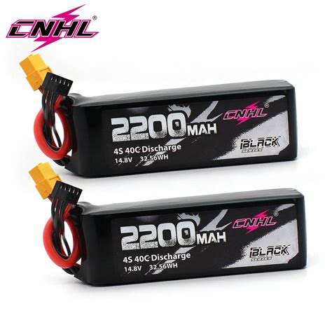 Pcs Cnhl S V Mah Lipo Battery C C C With Xt T Dean