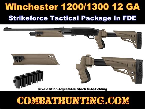 WTP1312FDE Winchester 1300/1200 Folding Stock and Forend In Flat Dark ...