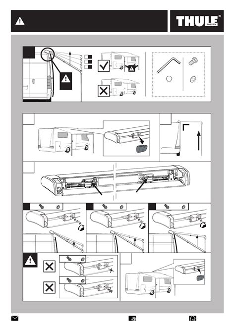 Handleiding Thule Omnistor Motor V Pagina Van Alle Talen