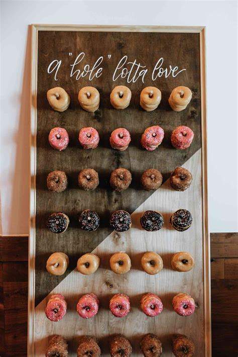 Donut Peg Board Donut Board Wedding Donut Stand Holder Wood Donut