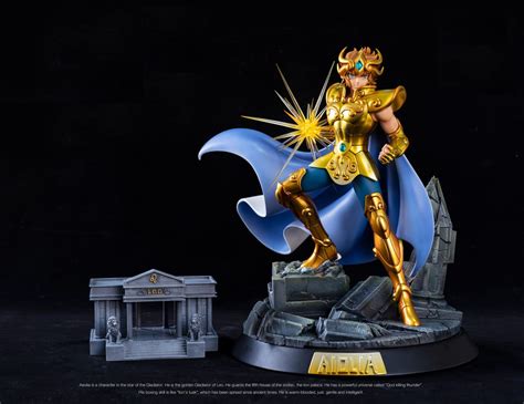 Statue En R Sine Saint Seiya Foc Studio Gold Characters Kaionation