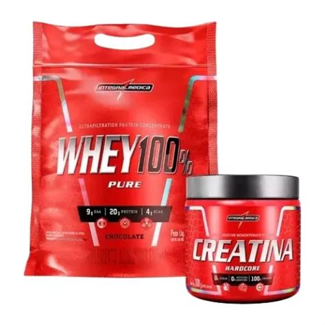 Whey Pure G Pouch Creatina G Integral M Dica Frete Gr Tis