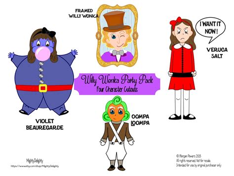 Willy Wonka Main Characters