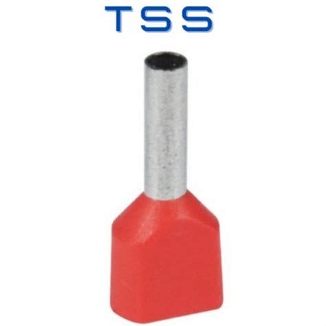 Jual Ferrules Mm Twin End Insulated Te Merah Tss Skun Kabel Murah