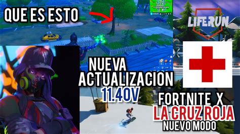 ¡nueva Actualización 1140v La Cruz Roja X Fortnite Y Nuevos Desafíos