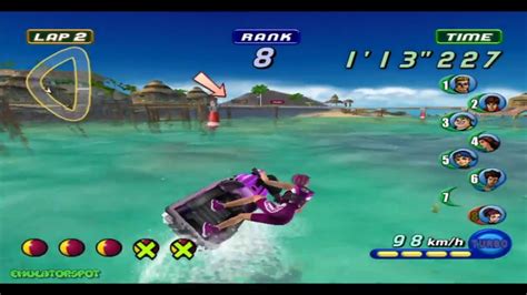 Wave Race Blue Storm Gameplay Nintendo Gamecube Hd 1080p Dolphin