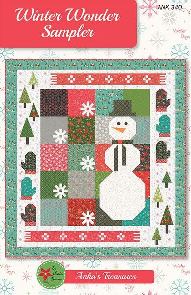 Heather Peterson Winter Wonder Sampler Quilt Pattern