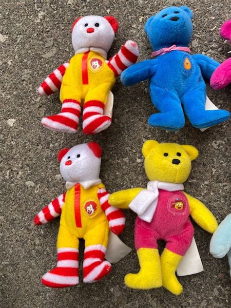 Ty Beanie Babies Ronald Mcdonald The Bear Mcdonalds Bär Lot 6 Etsy