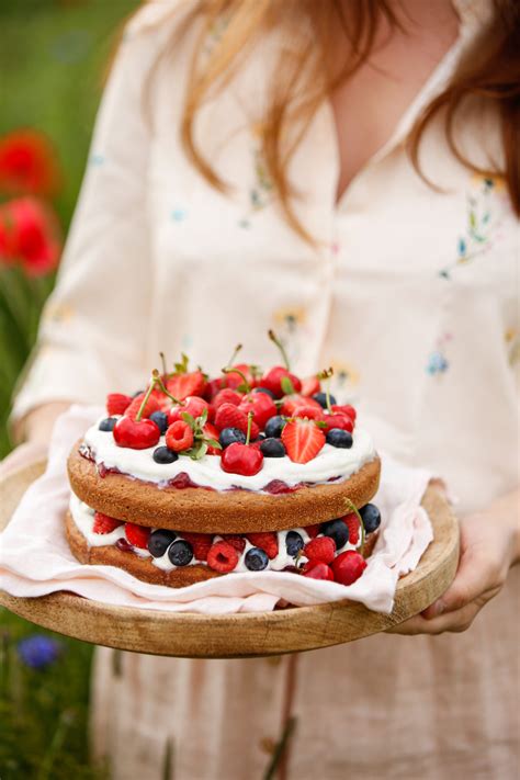 Beeren Naked Cake Mein Leckeres Leben Meinleckeresleben