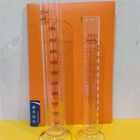 Jual Iwaki Gelas Ukur Kaca Ml Class A Measuring Cylinder Kota