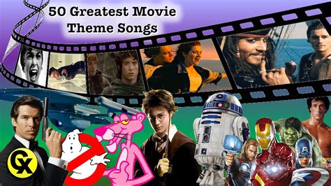 Top 50 Greatest Movie Theme Songs - YouTube