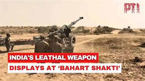 Bharat Shakti Exercise India S Armed Forces Show Their Might In