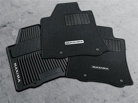 2022 Nissan Altima Sedan Sv 2 5l Cvt All Season Floor Mats 4 Piece Black 999e1 C7000