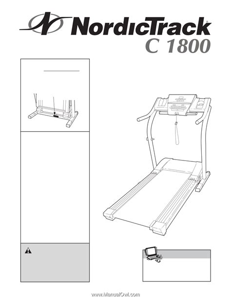 Nordictrack C1800 English Manual