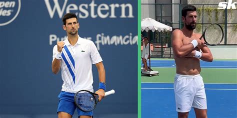 Watch Novak Djokovic Shows Off His Dance Moves Looks Fit And Raring