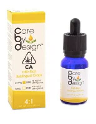 Buy Care By Design CBD Drops 4 1 Online Greenrush Delivery