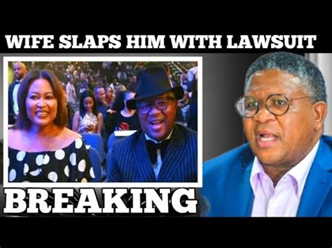 Breaking News Fikile Mbalula S Wife Dramatically Slap Musa Khawula