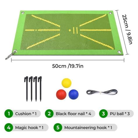 Tapis De Golf Tapis De Swing De Golf Tapis De Frappe De Golf Frappe