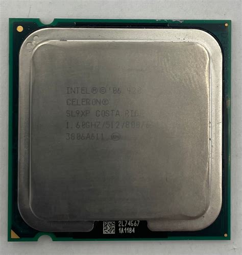 Intel Celeron 420 Desktop CPU Processor- SL9XP – Buffalo Computer Parts