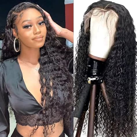 LOVFIR Human Hair Wig Lace Front Wigs Human Hair 26 Inch Echte Haare