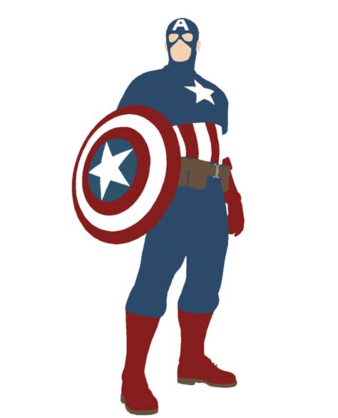 Vector Transparent Captain America Clipart Best