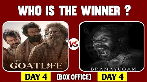 Aadujeevitham Vs Bramayugam Days Box Office Collection Prithviraj