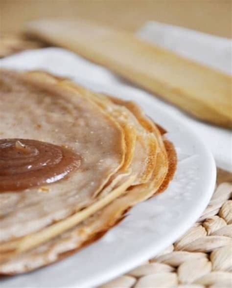 Crêpes à la farine de châtaigne pour 1 personnes Recettes Elle à