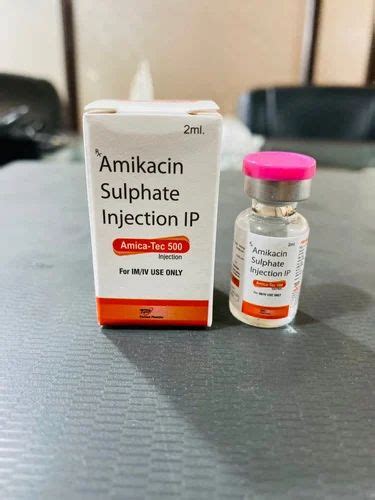 Amikacin Sulphate Injection Ip 500 Mg 2ml At Rs 19 5 Piece In Ambala