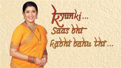 20 Years Of Kyunki Saas Bhi Kabhi Bahu Thi Smriti Irani Ekta Kapoor