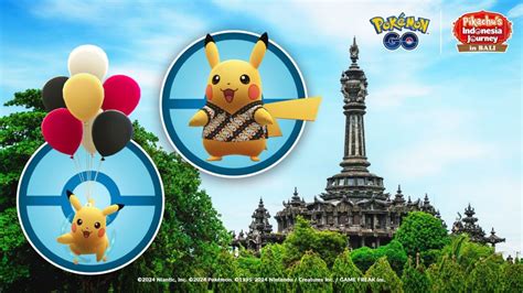 Pokémon GO Hadirkan Pikachus Indonesia Journey dan Pikachu Berkemeja