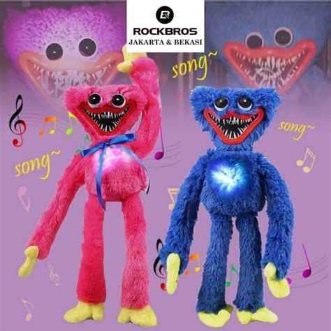 Jual Boneka Poppy Playtime Huggy Wuggy Popy Monster Doll Mainan Anak