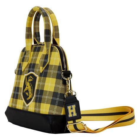 Loungefly Warner Brothers Harry Potter Varsity Hufflepuff Plaid Crossbody 707 Street