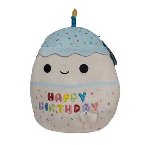 Squishmallows Official Kellytoys 10 Inch Kiks The Happy Birthday Cake