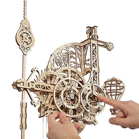 A Ro Clock Puzzle D En Bois Ugears Bordet Fr