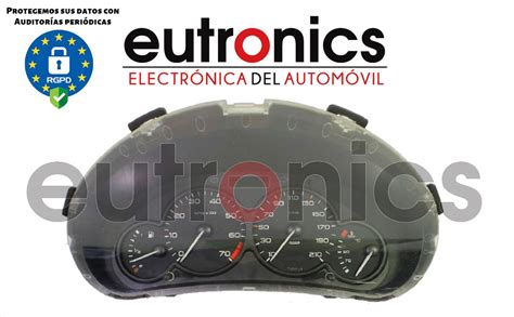 Reparación cuadro de Instrumentos Peugeot 206 Eutronics