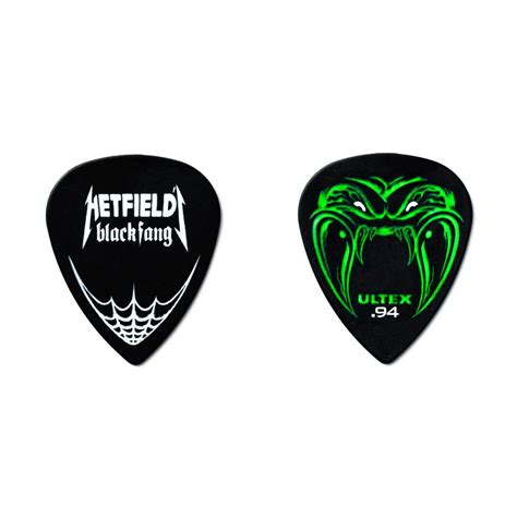 Jim Dunlop James Hetfield Black Fang L Pena Seti Mm Doremusic