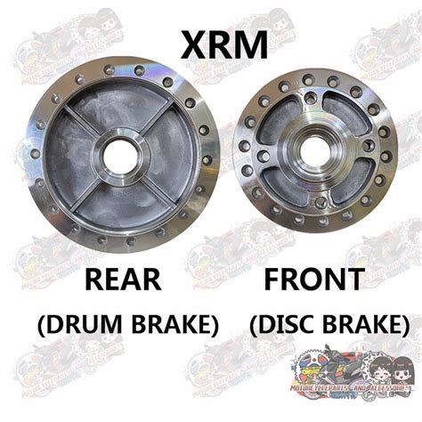 Lj Motorcycle Xrm Disc Brake Front Hub Drum Brake Rear Hubxrm 110 125 Wave 100 110 125 Chrome