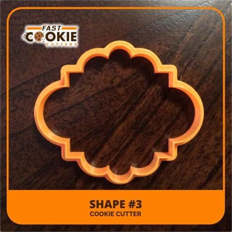 Shape 3 Cookie Cutter Fast Cookie Cutters