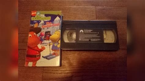 Opening And Closing To The Backyardigans The Snow Fort Rare Vhs