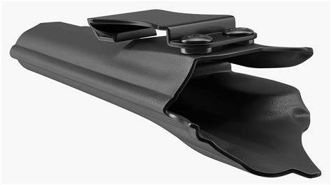 Holster Beretta Kydex Black 3d Model 19 3ds Blend C4d Fbx Max