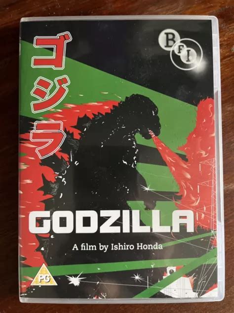 GODZILLA GOJIRA 1954 Rare BFI DVD Inc 12 Page Booklet 1st Film Ishiro