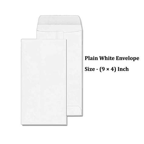 Paper Plain White Envelope X Inch At Rs Piece In Kolkata Id