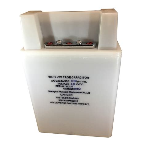 High Voltage Capacitor Kv Uf Nf Plastic Case Pulse Capacitor