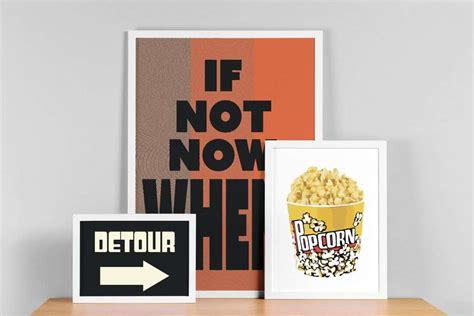 Retro Popcorn Bucket Wall Art Retro ️ish