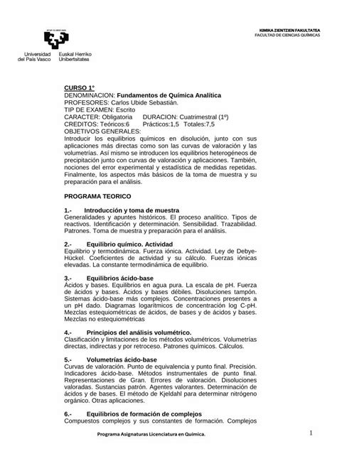 Pdf Curso Denominacion Fundamentos De Qu Mica Obligato Pdf