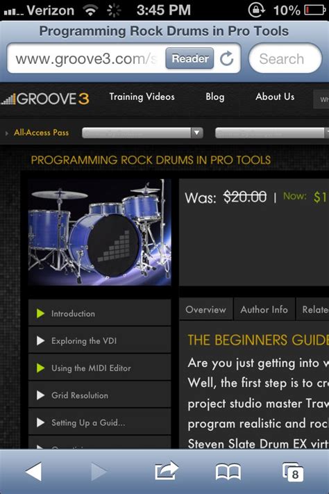 Programming Drums Cool Tools Training Video Beginners Guide