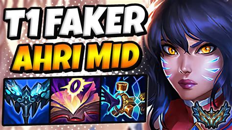 T Faker Ahri Mid Vs Swain Patch Korea Challenger Youtube