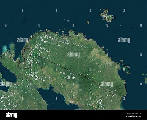 Camarines Norte Province Of Philippines High Resolution Satellite Map