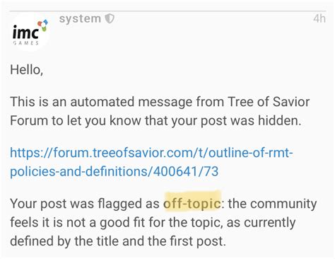 Flagging Wars on This Forum - General Discussion - Tree of Savior Forum